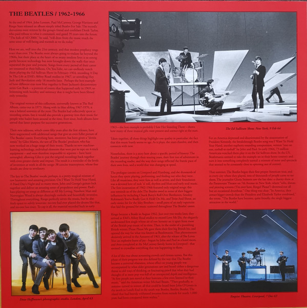 The Beatles - 1962-1966 (3xLP, Comp, Ltd, Mixed, RE, RM, Hal)