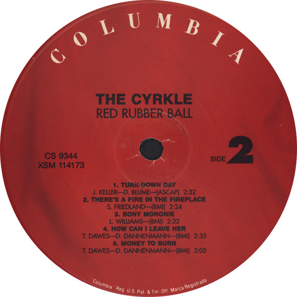 The Cyrkle - Red Rubber Ball (LP, Album, RE)