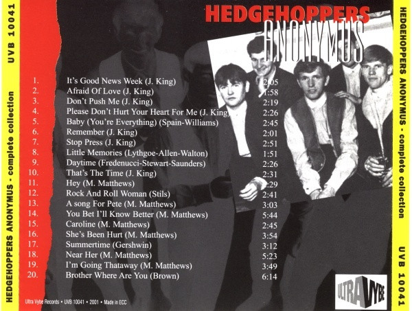 Hedgehoppers Anonymous - Complete Collection (CD, Comp)