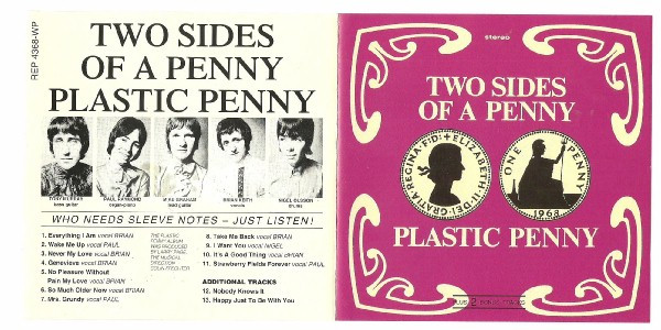Plastic Penny - Two Sides Of A Penny (CD, Album, RE)