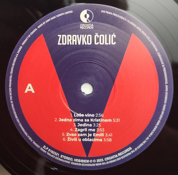 Zdravko Čolić - 25 Greatest Hits - Zdravko Čolić (2xLP, Comp, Gat)
