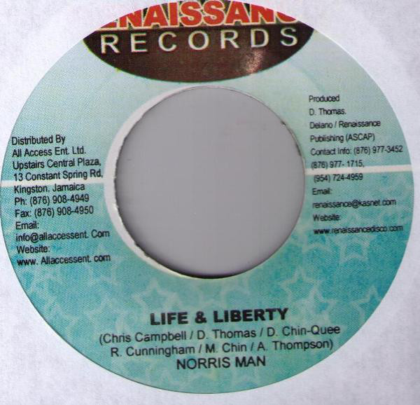 Gentleman / Norris Man* - Serenity / Life & Liberty (7