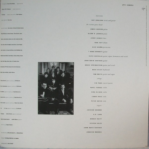 Roy Orbison And Friends* - A Black And White Night Live (LP, Album)