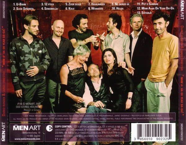 Darko Rundek & Cargo Orkestar - Mhm A-ha Oh Yeah Da-Da! (CD, Album, Enh)