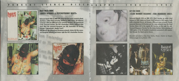 Pungent Stench - Praise The Names Of The Musical Assassins (CD, Comp, Ltd, Bla)