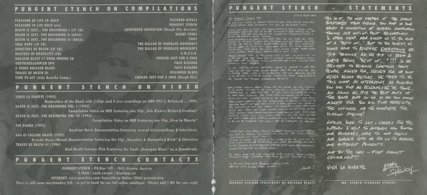 Pungent Stench - Praise The Names Of The Musical Assassins (CD, Comp, Ltd, Bla)