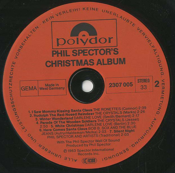 Phil Spector - Christmas Album (LP, Album, RE)