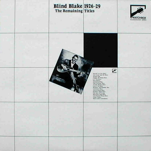 Blind Blake - 1926-29 The Remaining Titles (LP, Comp, RM)