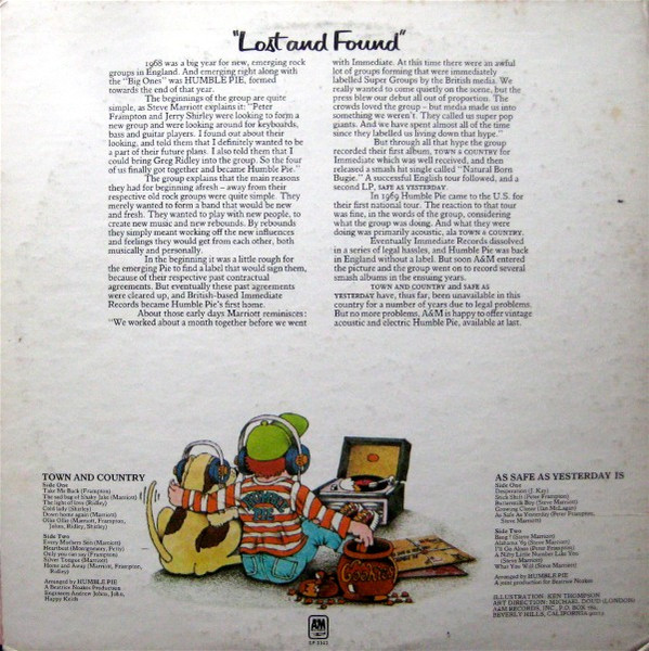 Humble Pie - Lost And Found (2xLP, Comp, Mon)