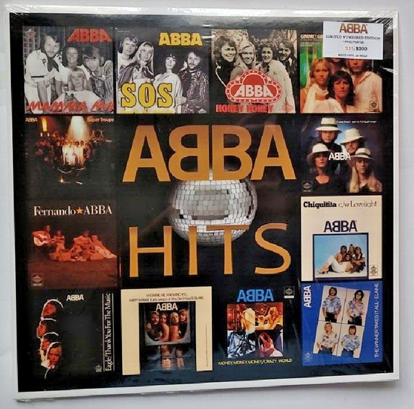 ABBA - Hits (LP, Comp, Ltd, Num, Unofficial, Whi)
