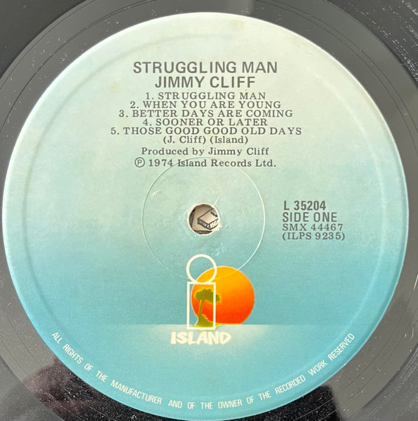 Jimmy Cliff - Struggling Man (LP, Album)