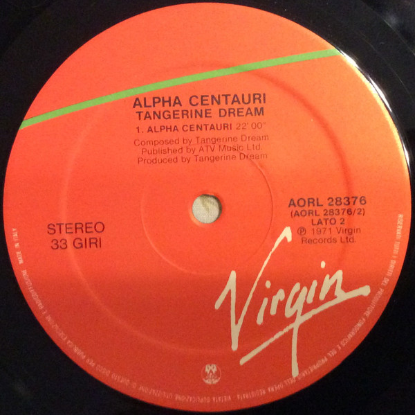 Tangerine Dream - Alpha Centauri + Atem (2xLP, Comp, RE)