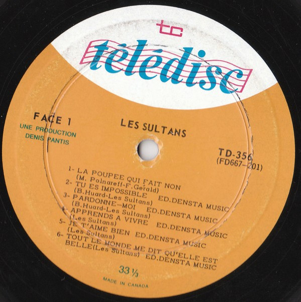 Les Sultans - Les Sultans (LP, Album)