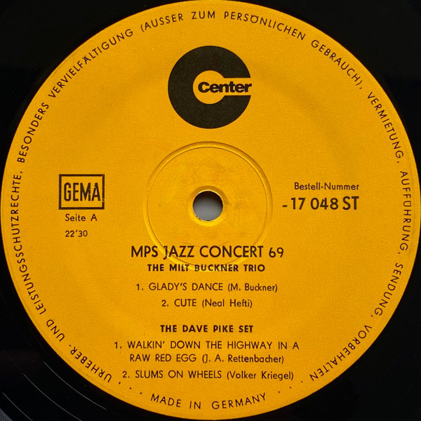 Various - MPS Jazz Concert '69 (LP, Comp)