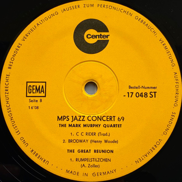 Various - MPS Jazz Concert '69 (LP, Comp)