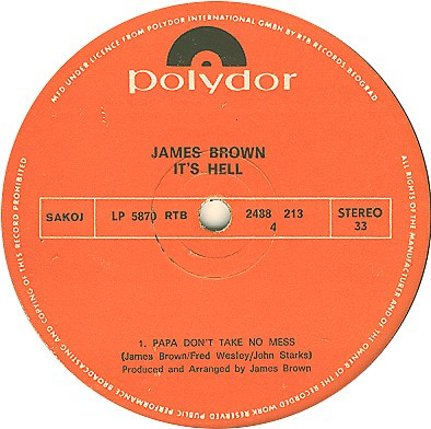 James Brown - Hell (2xLP, Album)