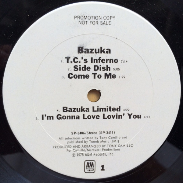 Bazuka* - Bazuka (LP, Album, Promo)