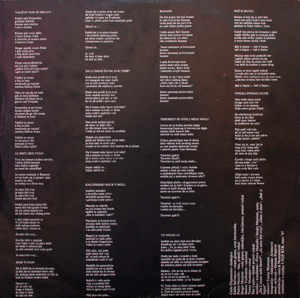 Tonny Montano - TaliÄni Tom Je Mrtav (LP, Album)