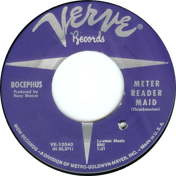 Bocephus - Meter Reader Maid / Just A Dream (7