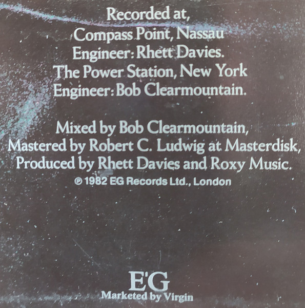 Roxy Music - Avalon (LP, Album, RE)