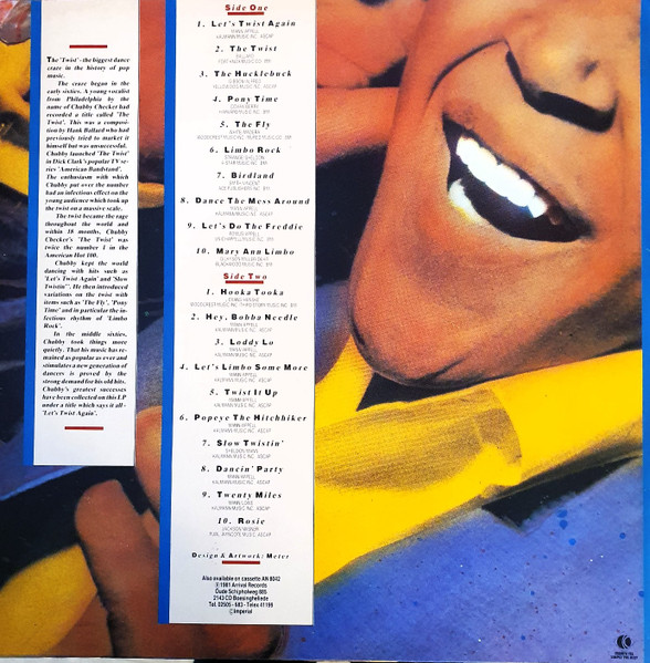 Chubby Checker - Let's Twist Again (LP, Comp)