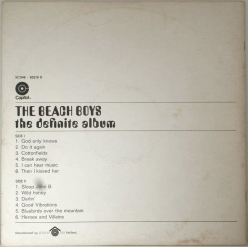 The Beach Boys - The Definite Album (LP, Comp, Gat)