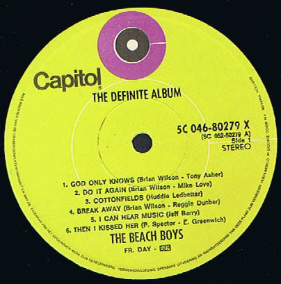 The Beach Boys - The Definite Album (LP, Comp, Gat)