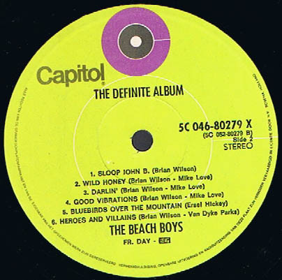 The Beach Boys - The Definite Album (LP, Comp, Gat)