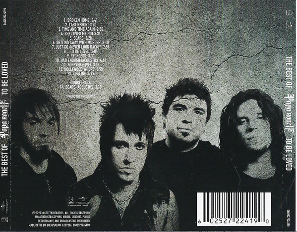 Papa Roach - The Best Of Papa Roach: To Be Loved. (CD, Comp)