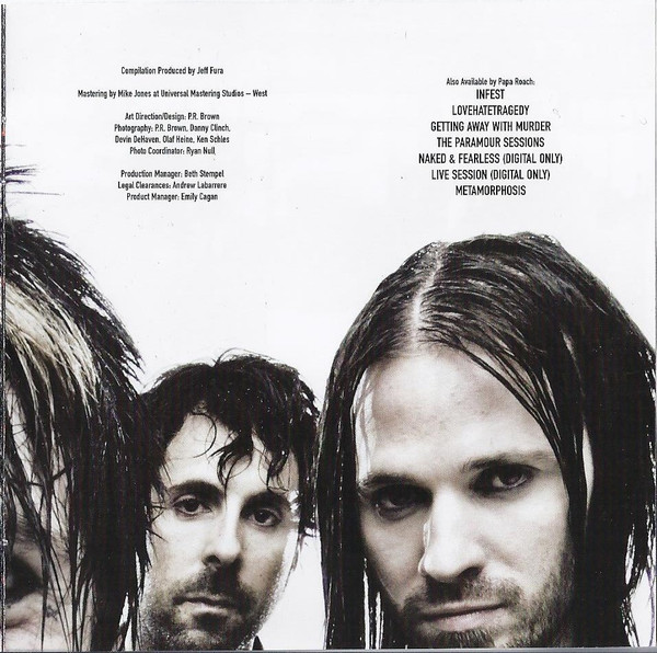Papa Roach - The Best Of Papa Roach: To Be Loved. (CD, Comp)