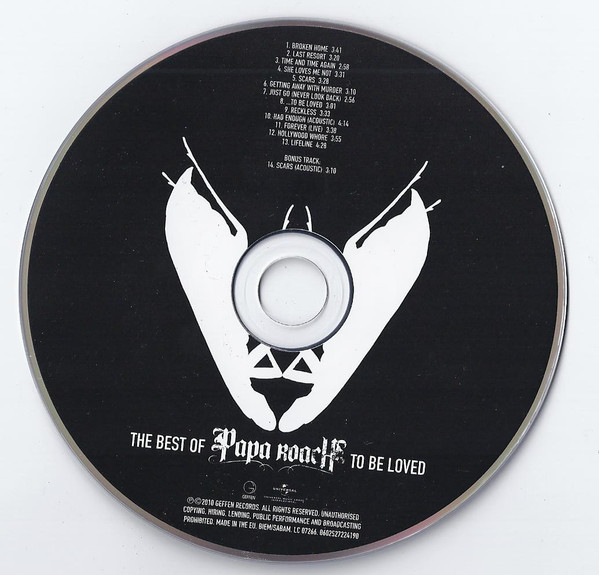 Papa Roach - The Best Of Papa Roach: To Be Loved. (CD, Comp)