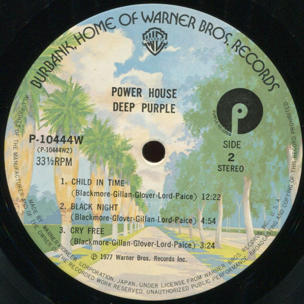 Deep Purple - Power House (LP, Comp)
