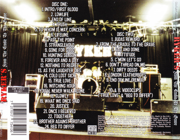 Ryker's - From The Cradle To The Grave (CD + CD, Enh)