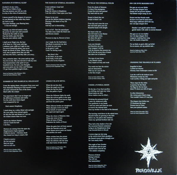 Darkthrone - Under A Funeral Moon (LP, Album, RE)