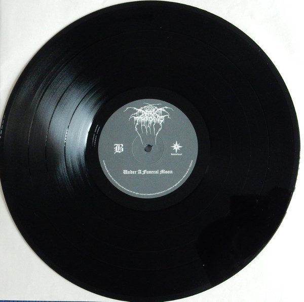 Darkthrone - Under A Funeral Moon (LP, Album, RE)