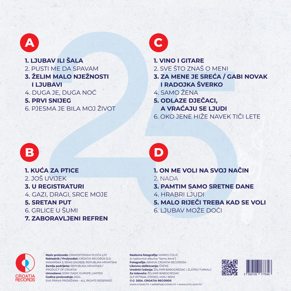 Gabi Novak - 25 Greatest Hits - Gabi Novak (2xLP, Comp)