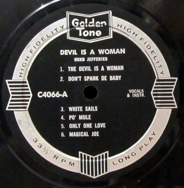 Herb Jefferies* - Devil Is A Woman (LP, Album)