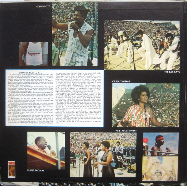 Various - Wattstax: The Living Word (2xLP, Album, Mon)