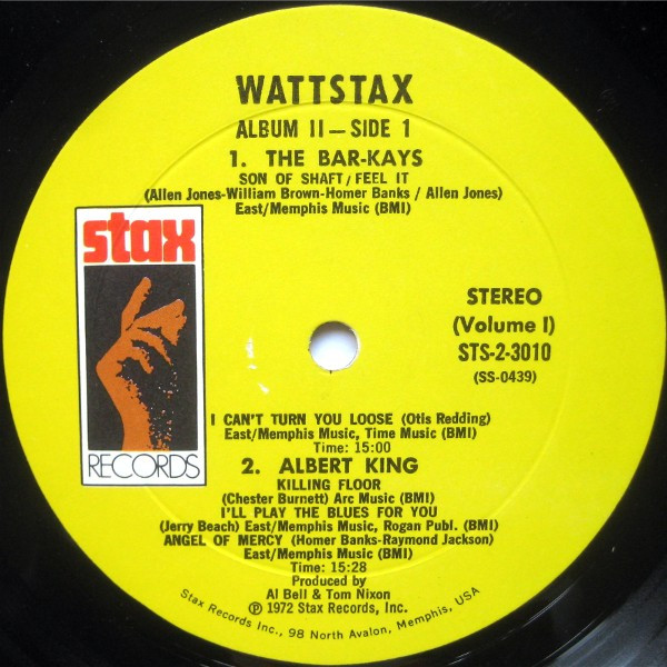Various - Wattstax: The Living Word (2xLP, Album, Mon)
