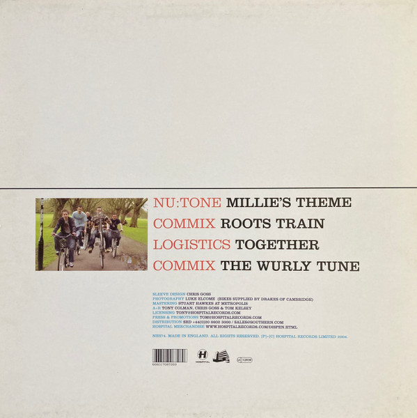 Nu:Tone / Logistics / Commix - The Future Sound Of Cambridge (2x12