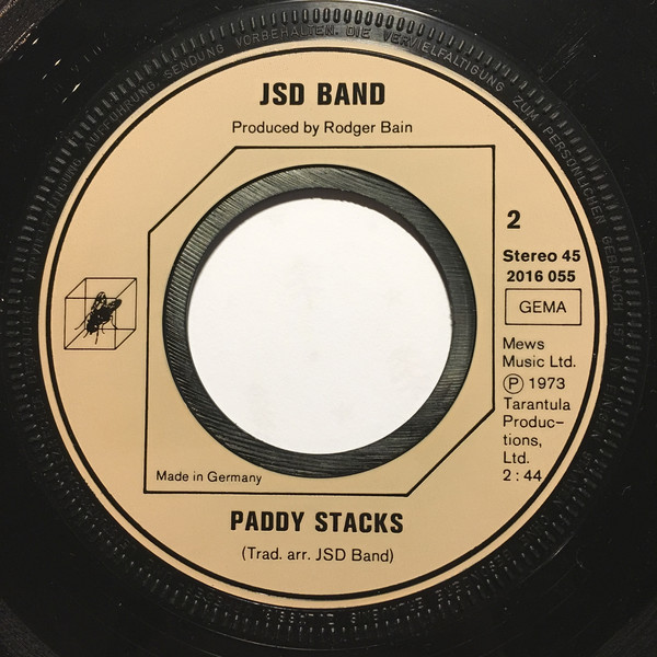 JSD Band* - Sarah Jane / Paddy Stacks (7