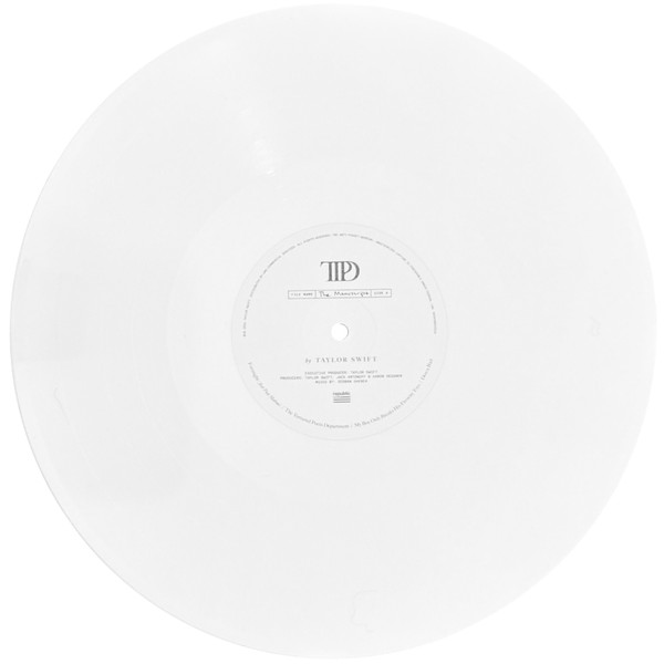 Taylor Swift - The Tortured Poets Department (2xLP, Album, Whi)