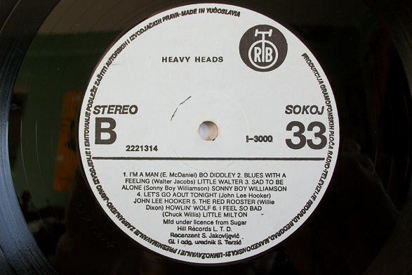 Various - Heavy Heads (LP, Comp)