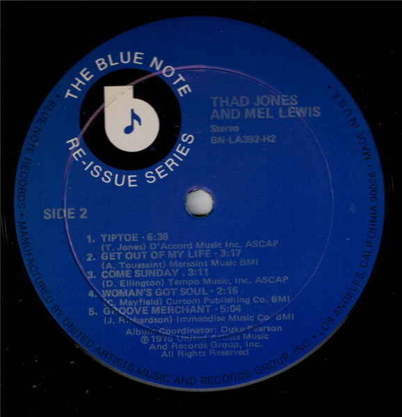 Thad Jones / Mel Lewis* - Thad Jones / Mel Lewis (2xLP, Comp, RE, Gat)