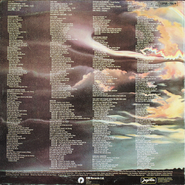 Deep Purple - Stormbringer (LP, Album)