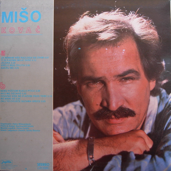 Mišo Kovač - Ti Si Pjesma Moje Duše (LP, Album, RP)
