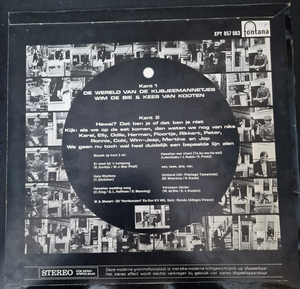Wim de Bie En Kees van Kooten* - De Wereld Van De Klisjeemannetjes (LP, Album)