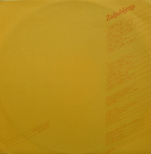 Ditka Haberl - Zaljubljena (LP, Album)