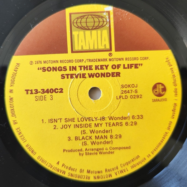 Stevie Wonder - Songs In The Key Of Life (2xLP, Album + 7
