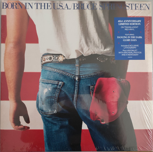 Bruce Springsteen - Born In The U.S.A. (LP, Album, Ltd, RE, Red)
